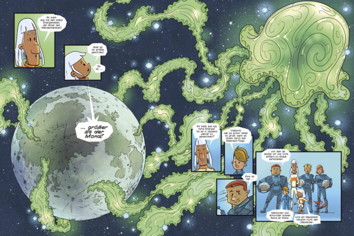 Comicseite "Der kleine Perry" Band 1