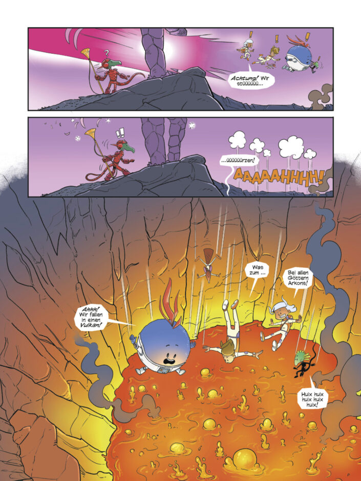 Comicseite aus "Der kleine Perry" Band 2
