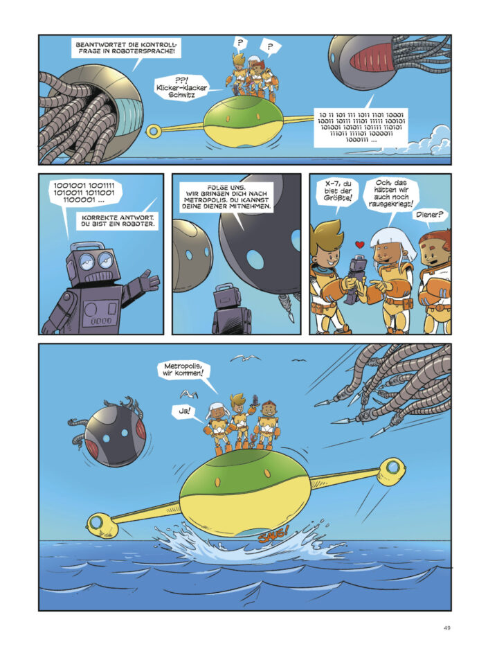 Comicseite aus "Der kleine Perry" Band 3