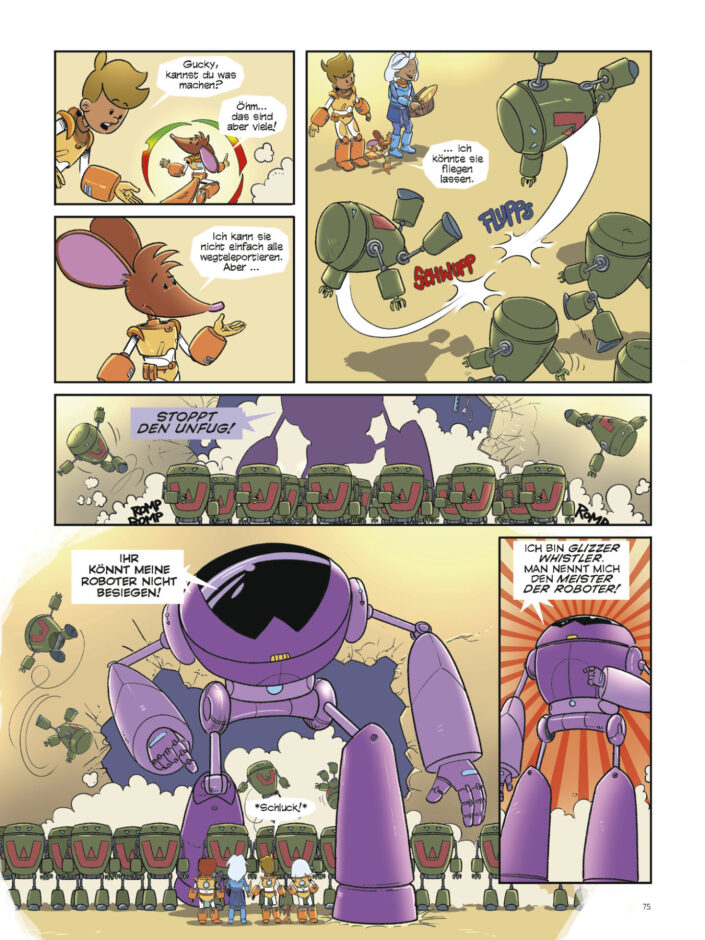 Comicseite aus "Der kleine Perry" Band 3