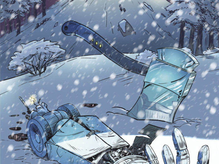 Illustration für Magazin