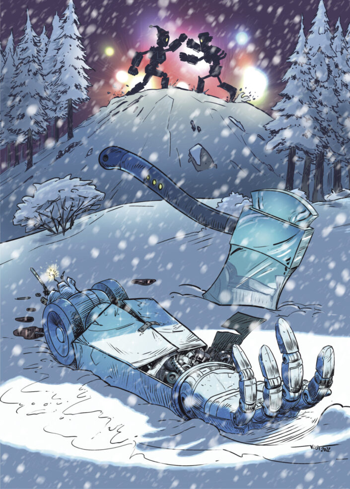Illustration für Magazin